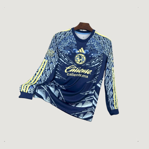 Club América – Maillot 2025/26 Manches Longues – Bleu